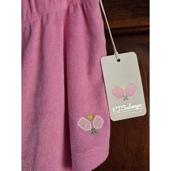 PJ Salvage Pink Bubblegum French Terry Pickleball Short Set M NWT - Picture 5 of 8